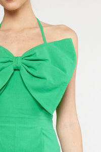 Greatest Gift Romper - Green