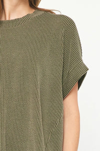 Lead The Way Top - Olive