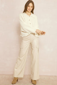 Soft Whispers Cardigan - Cream