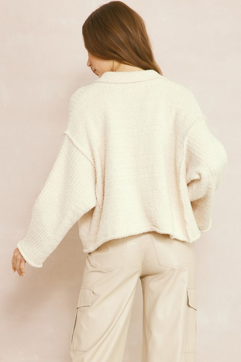 Soft Whispers Cardigan - Cream