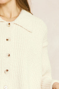 Soft Whispers Cardigan - Cream