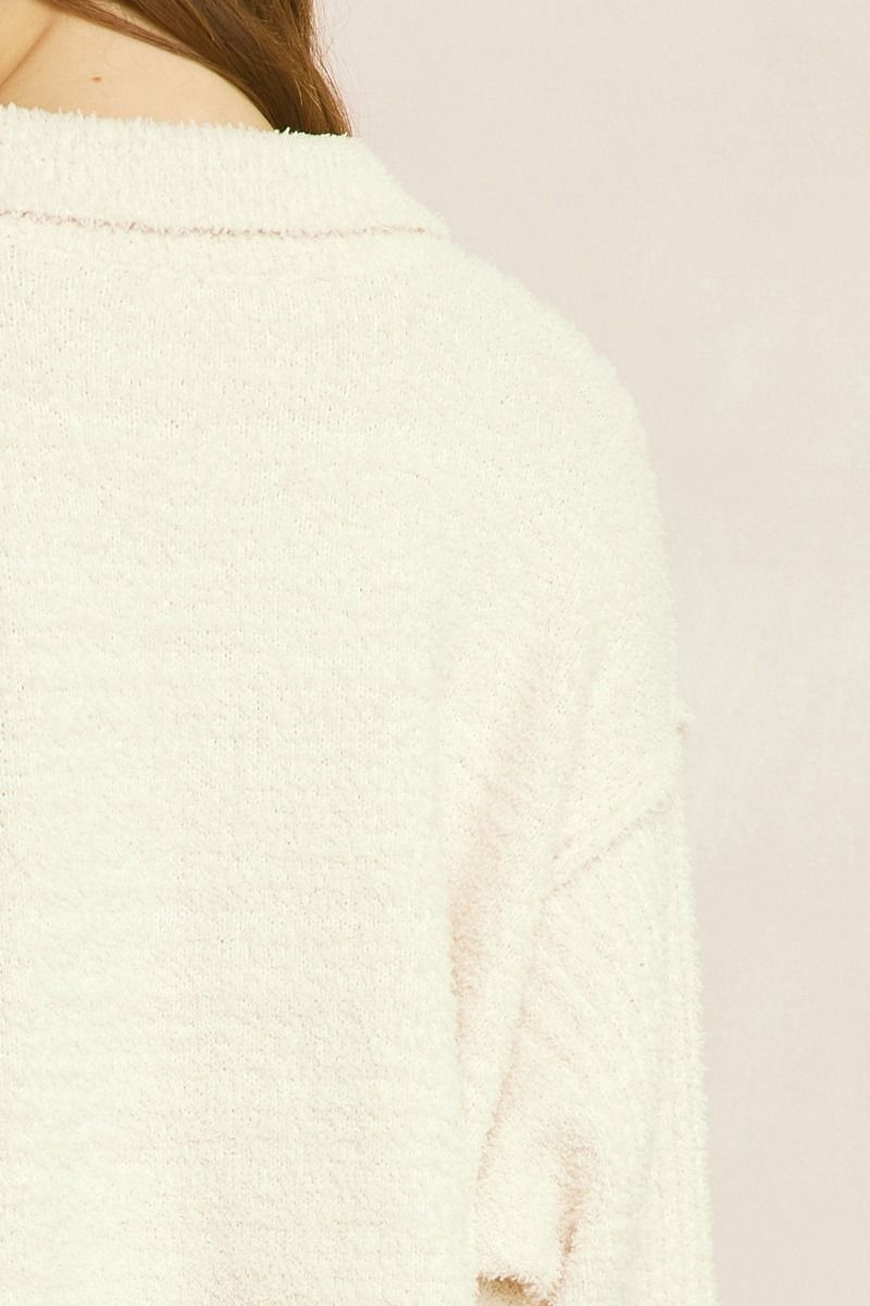 Soft Whispers Cardigan - Cream