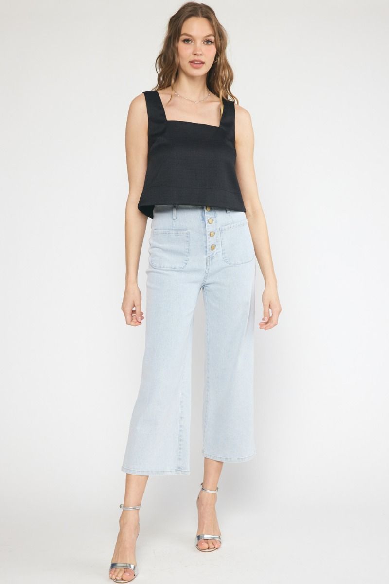 Blunt Truths Top - Black
