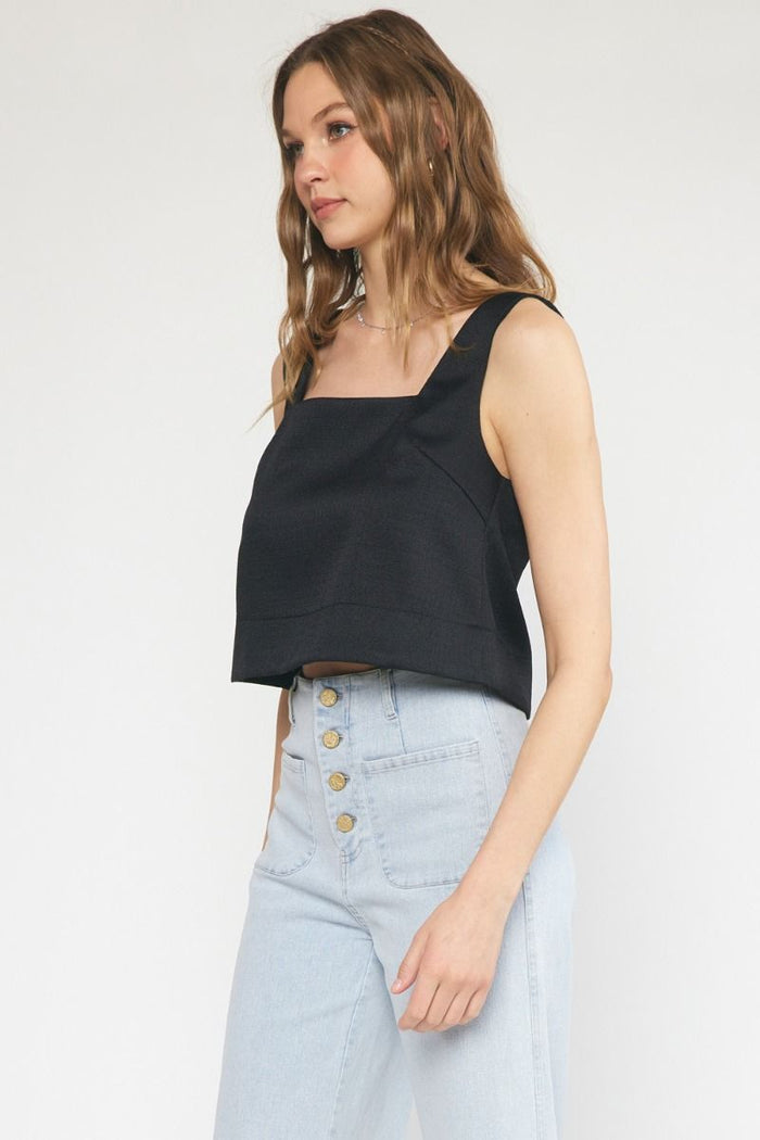 Blunt Truths Top - Black