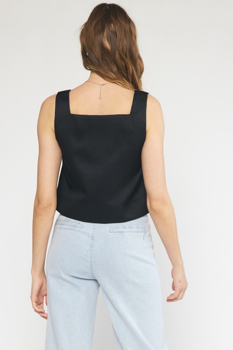 Blunt Truths Top - Black
