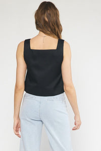 Blunt Truths Top - Black
