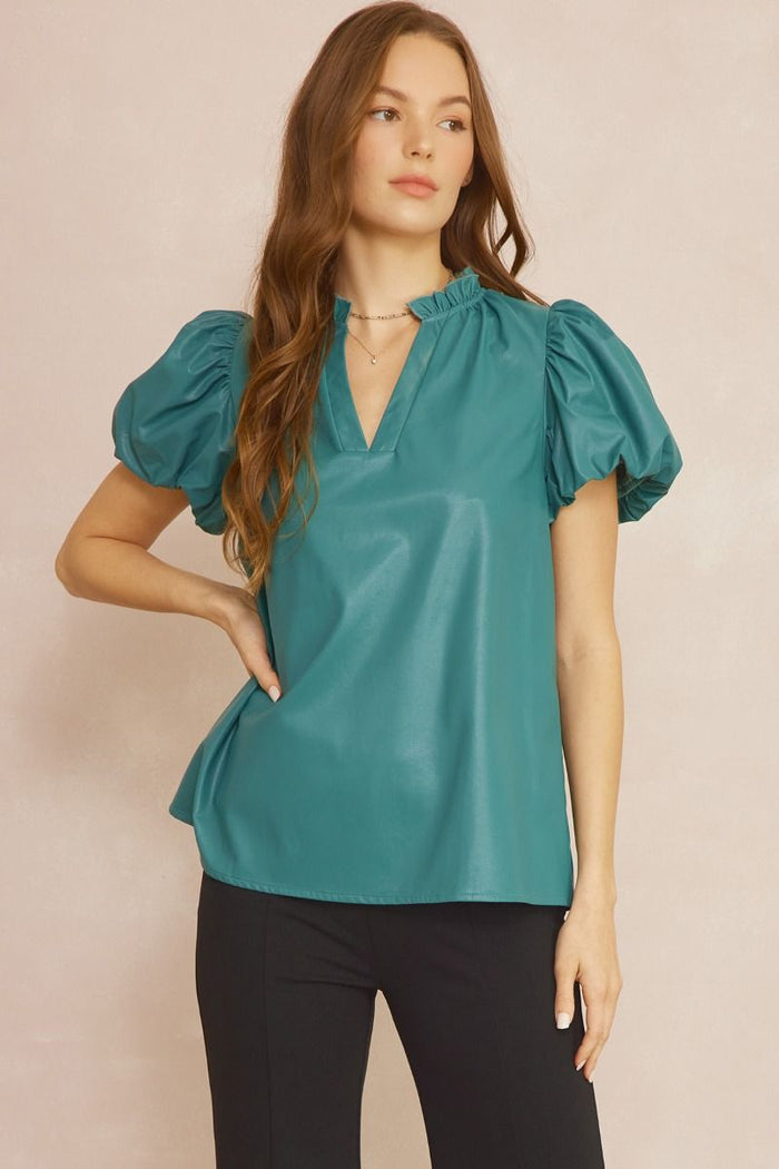 Life Of Leisure Top - Teal
