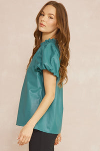 Life Of Leisure Top - Teal