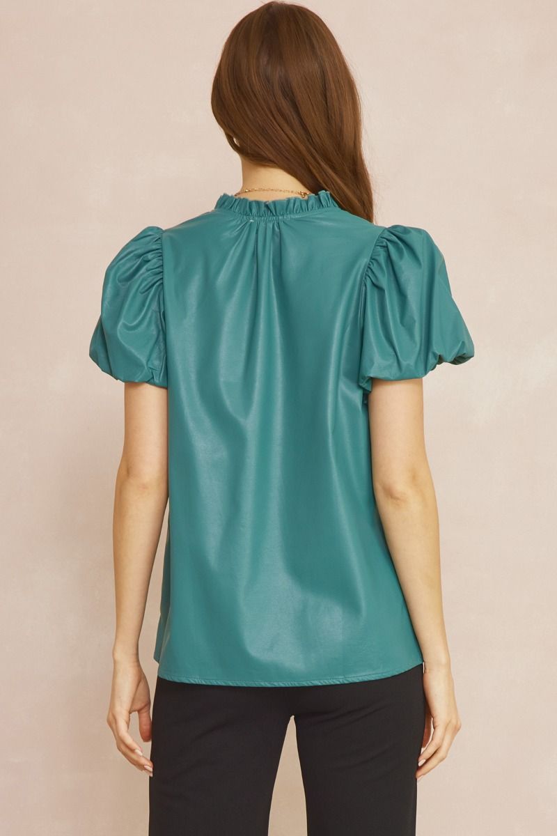 Life Of Leisure Top - Teal