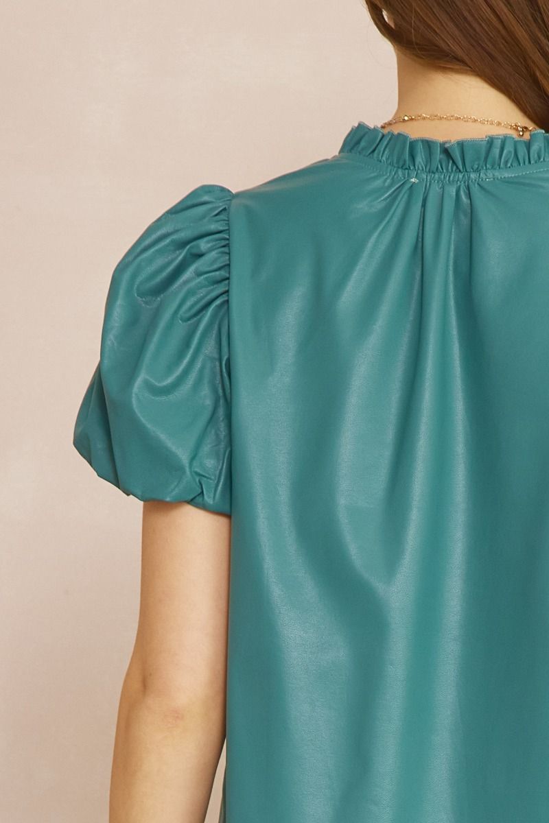 Life Of Leisure Top - Teal