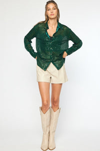 Sparkle Bright Top - Green