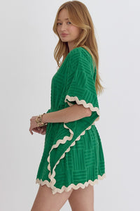 Cut & Dry Top - Green