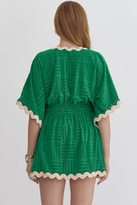 Cut & Dry Top - Green