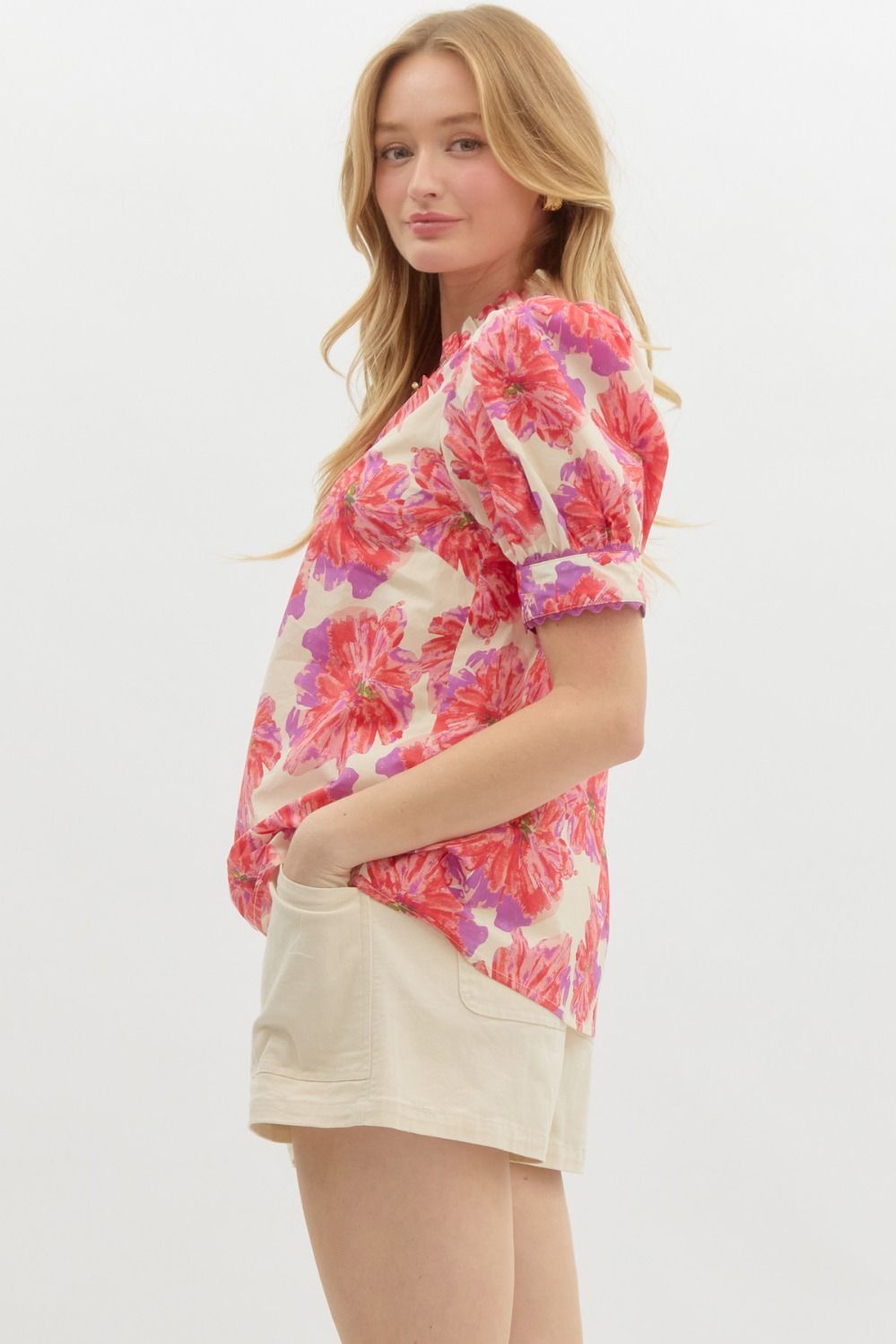 Tend Your Garden Top - Red