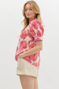 Tend Your Garden Top - Red
