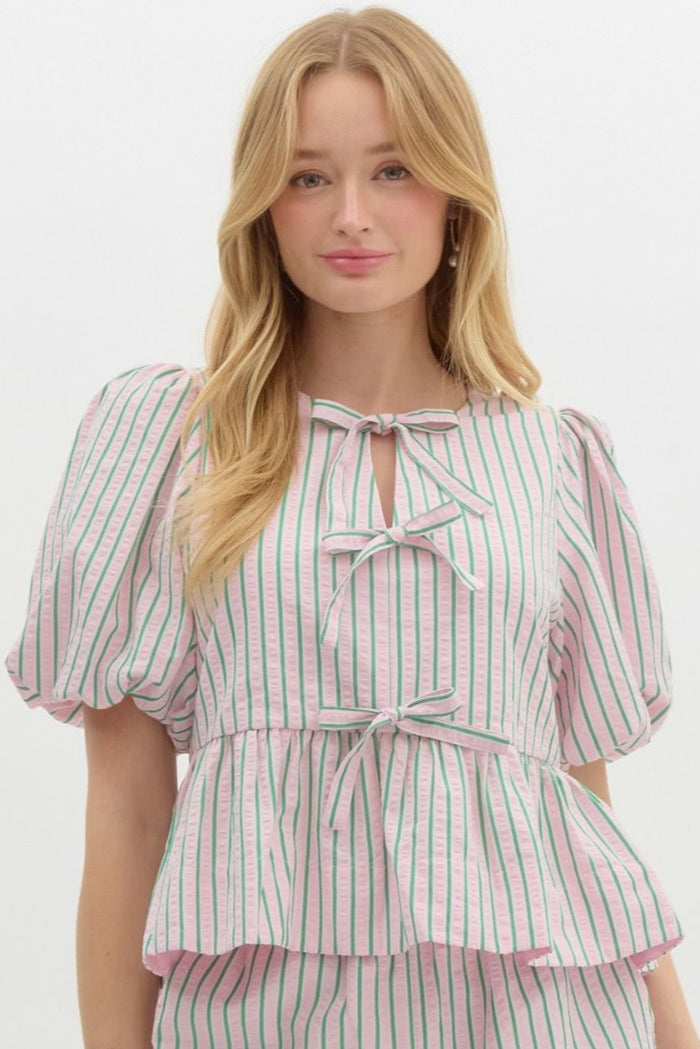 High Tide Top - Pink