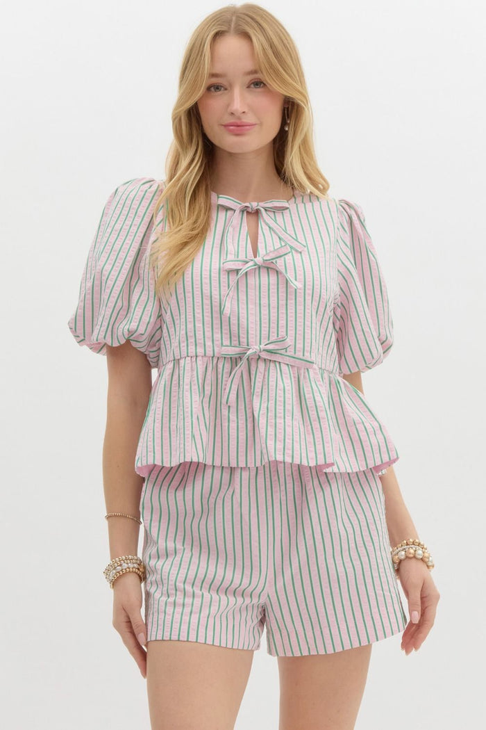 High Tide Top - Pink