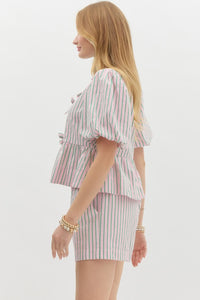 High Tide Top - Pink