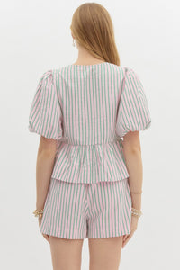 High Tide Top - Pink