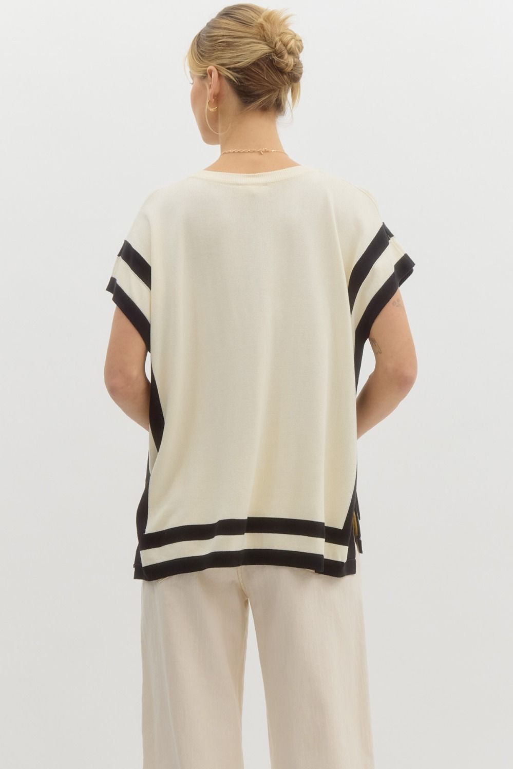 Streamline Promenade Top - Cream