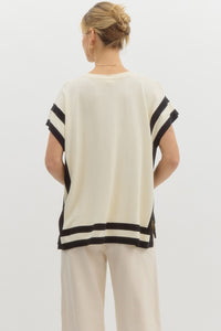 Streamline Promenade Top - Cream