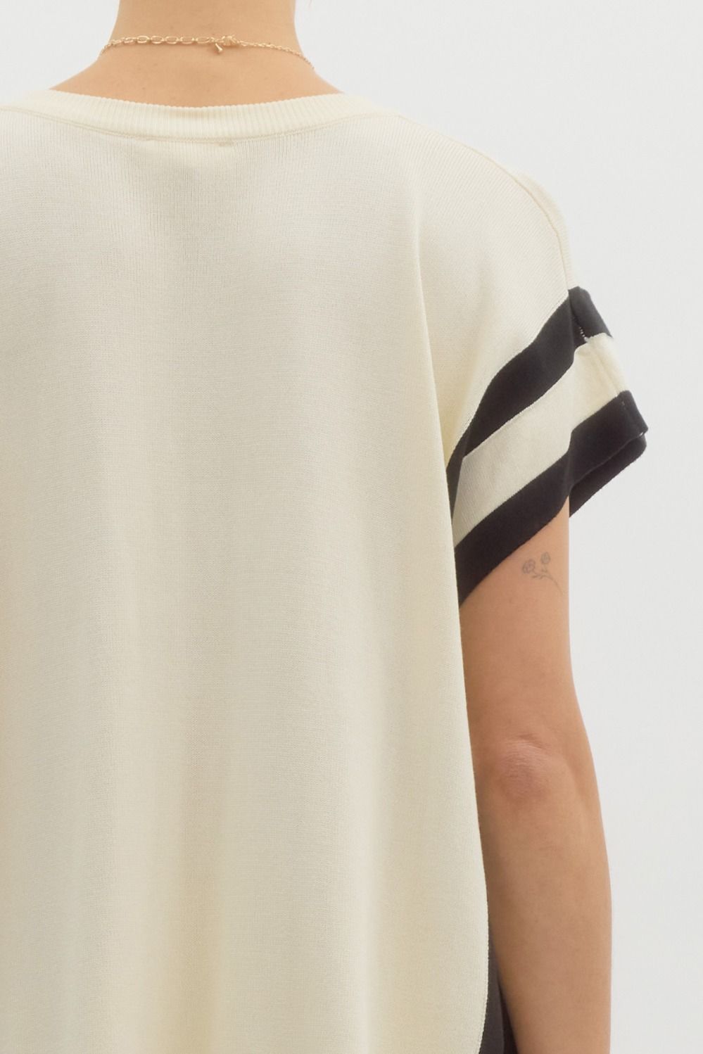 Streamline Promenade Top - Cream