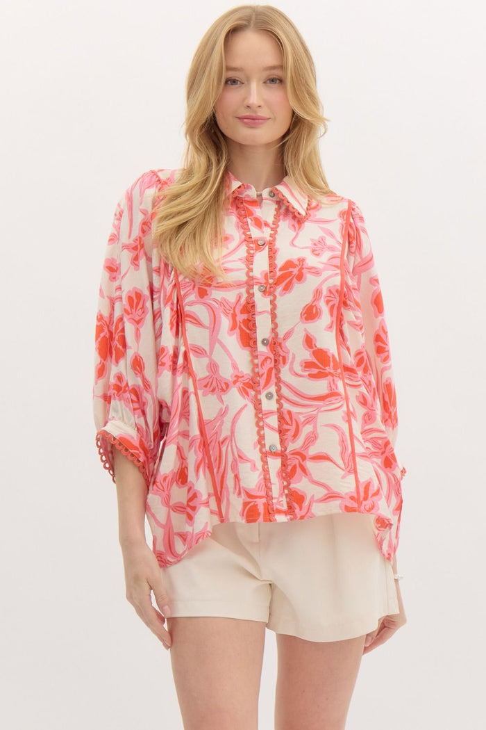 Budding Visionary Top - Pink