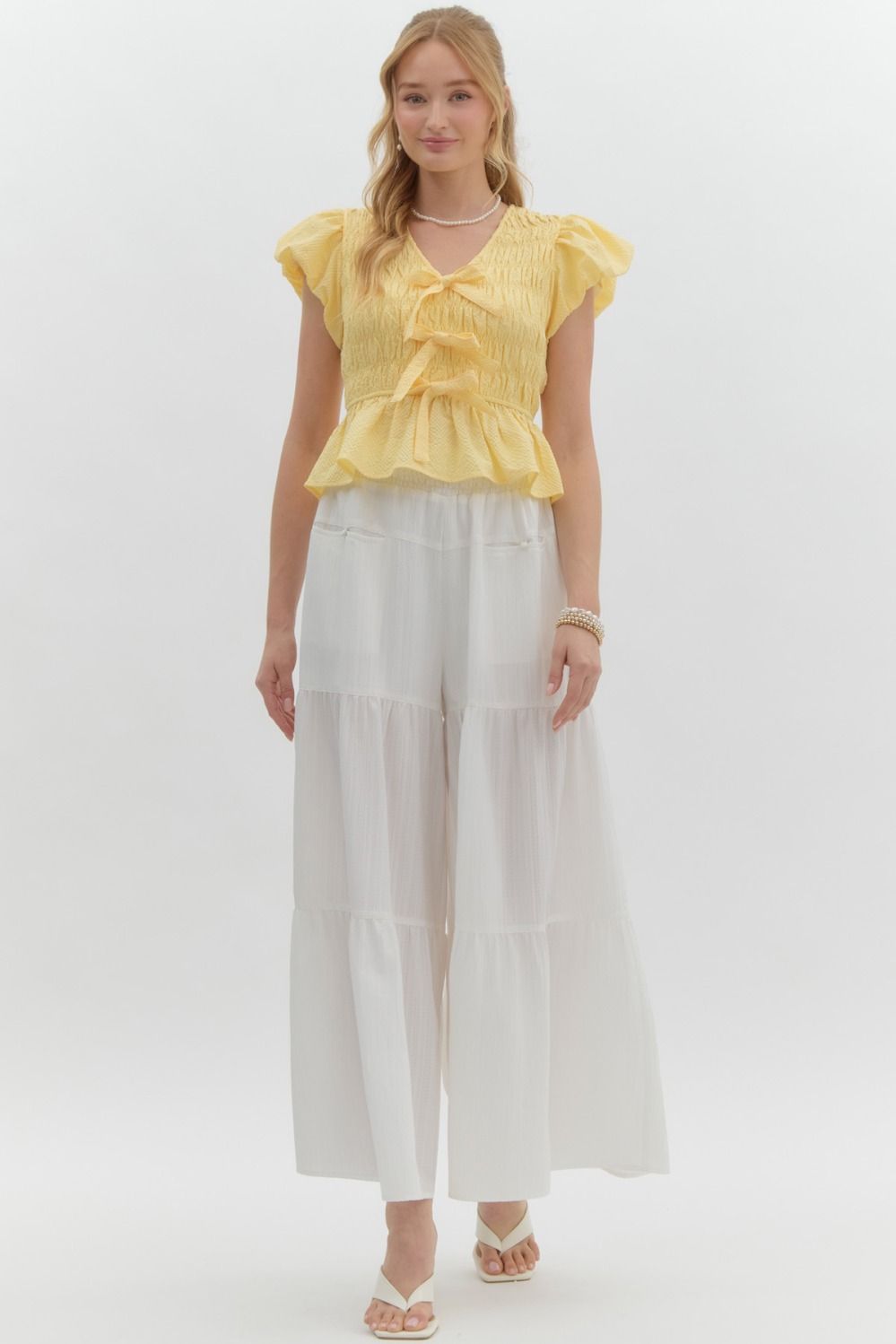 Gathering Hope Top - Lemon