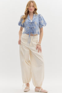 Well Wisher Top - Blue