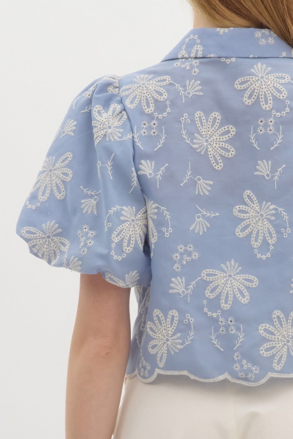 Well Wisher Top - Blue