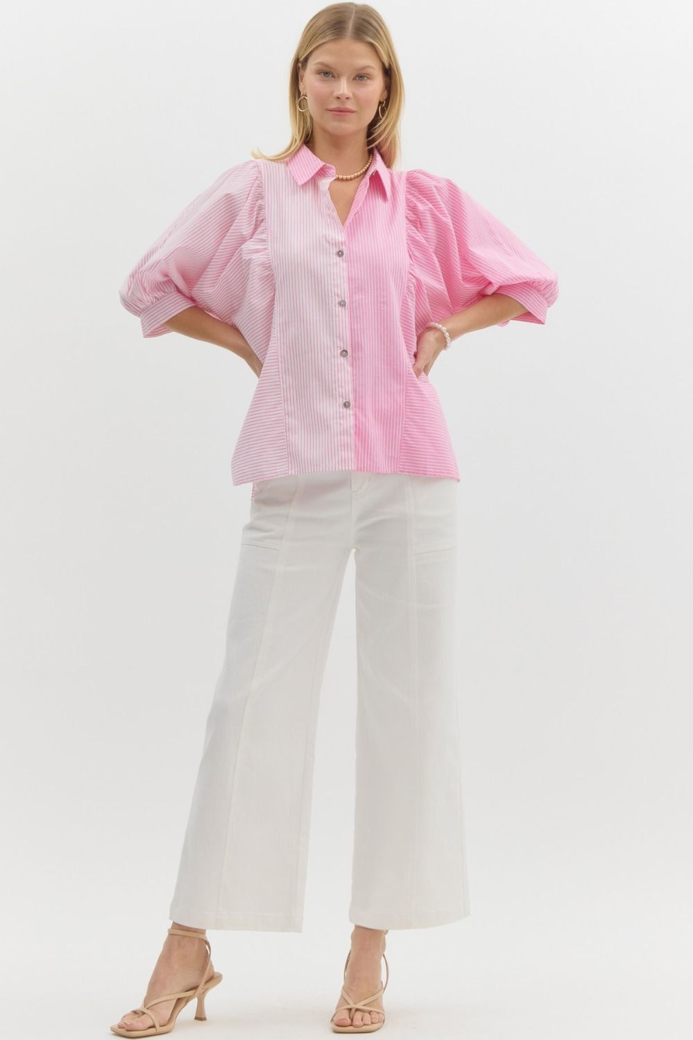Lickety-Split Top - Pink