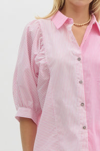 Lickety-Split Top - Pink