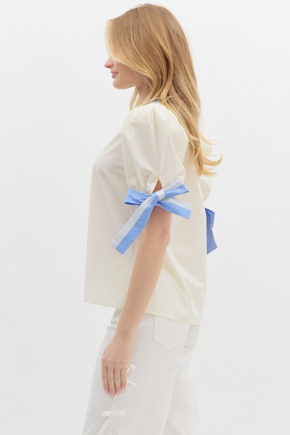 Middle Ground Top - Cream