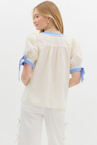 Middle Ground Top - Cream