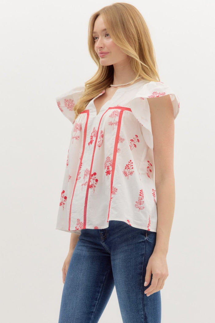 Freshly Picked Top - Red