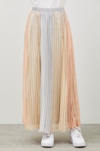 Stroke Of Genius Skirt - Grey Multi