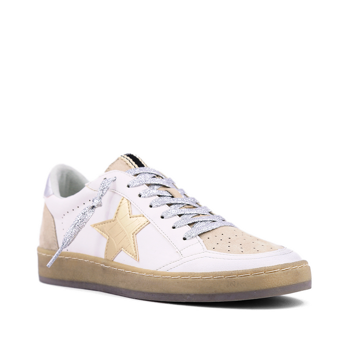 Rosalia Gold Goose Sneakers