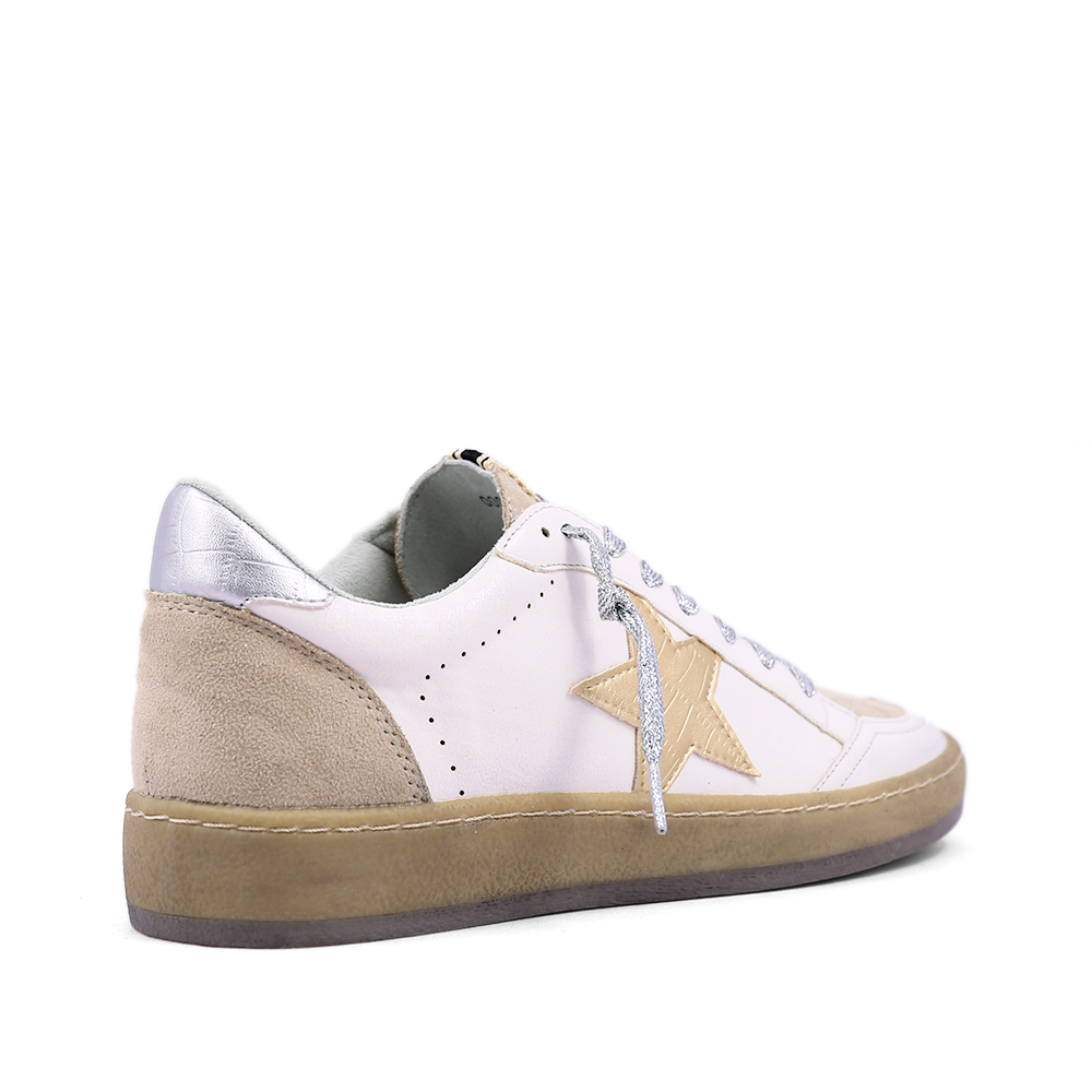 Rosalia Gold Goose Sneakers