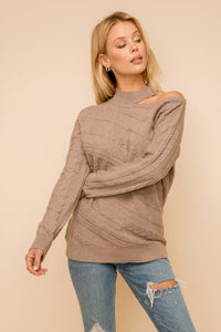Caught Off Guard Sweater