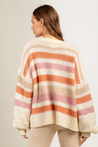 Bottom Line Cardigan - Ivory