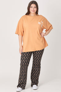 "Today Is A Good Day" Tee - Apricot