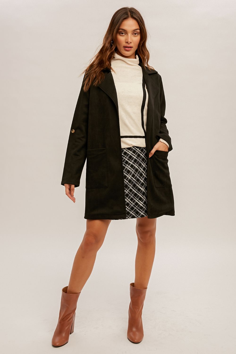 Live It Large Jacket - Black