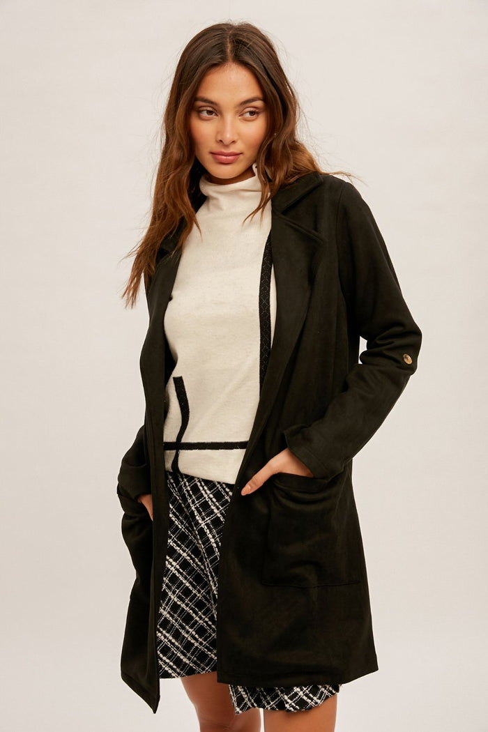 Live It Large Jacket - Black