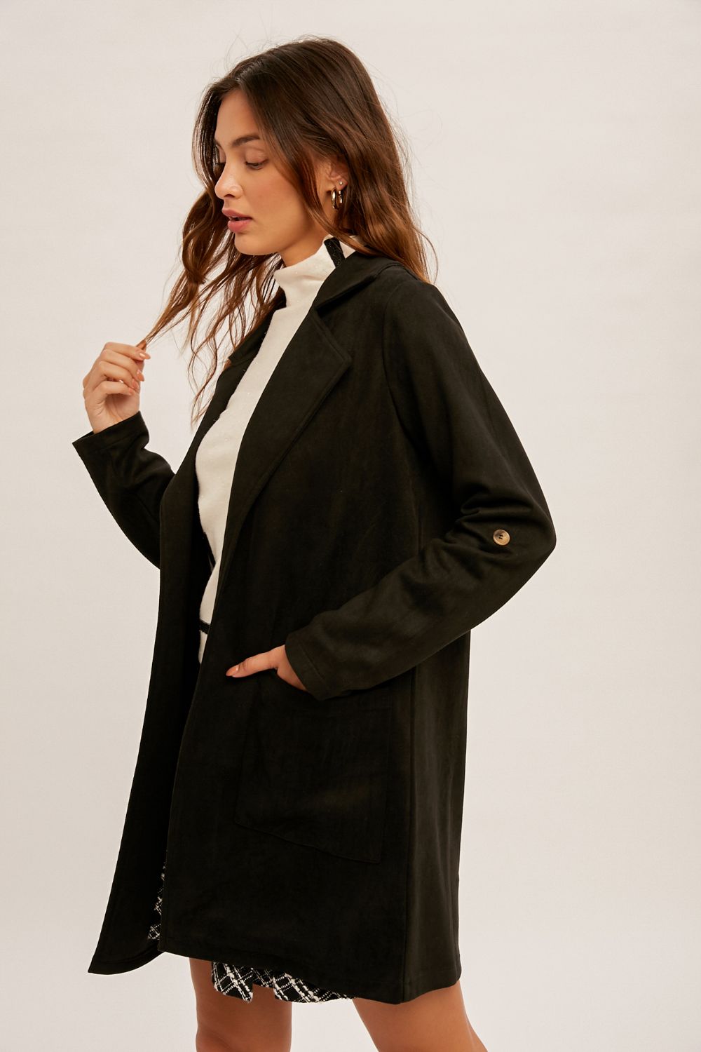 Live It Large Jacket - Black