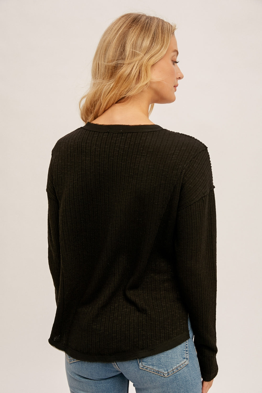 Sigh Of Relief Top - Black