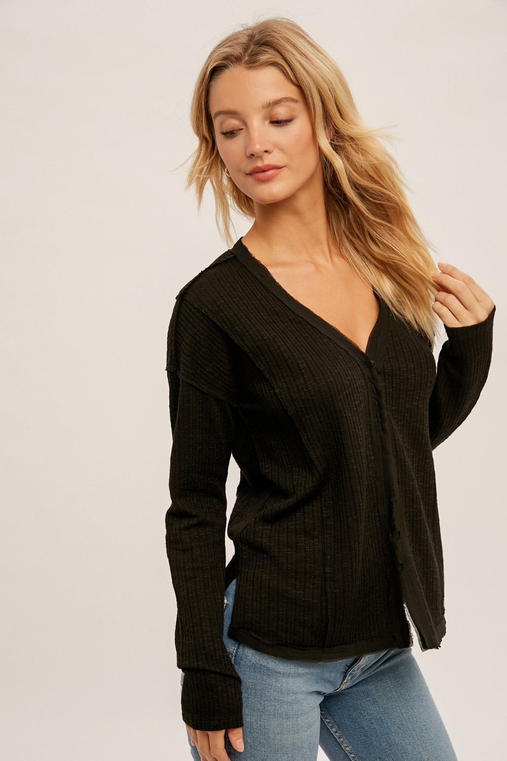 Sigh Of Relief Top - Black