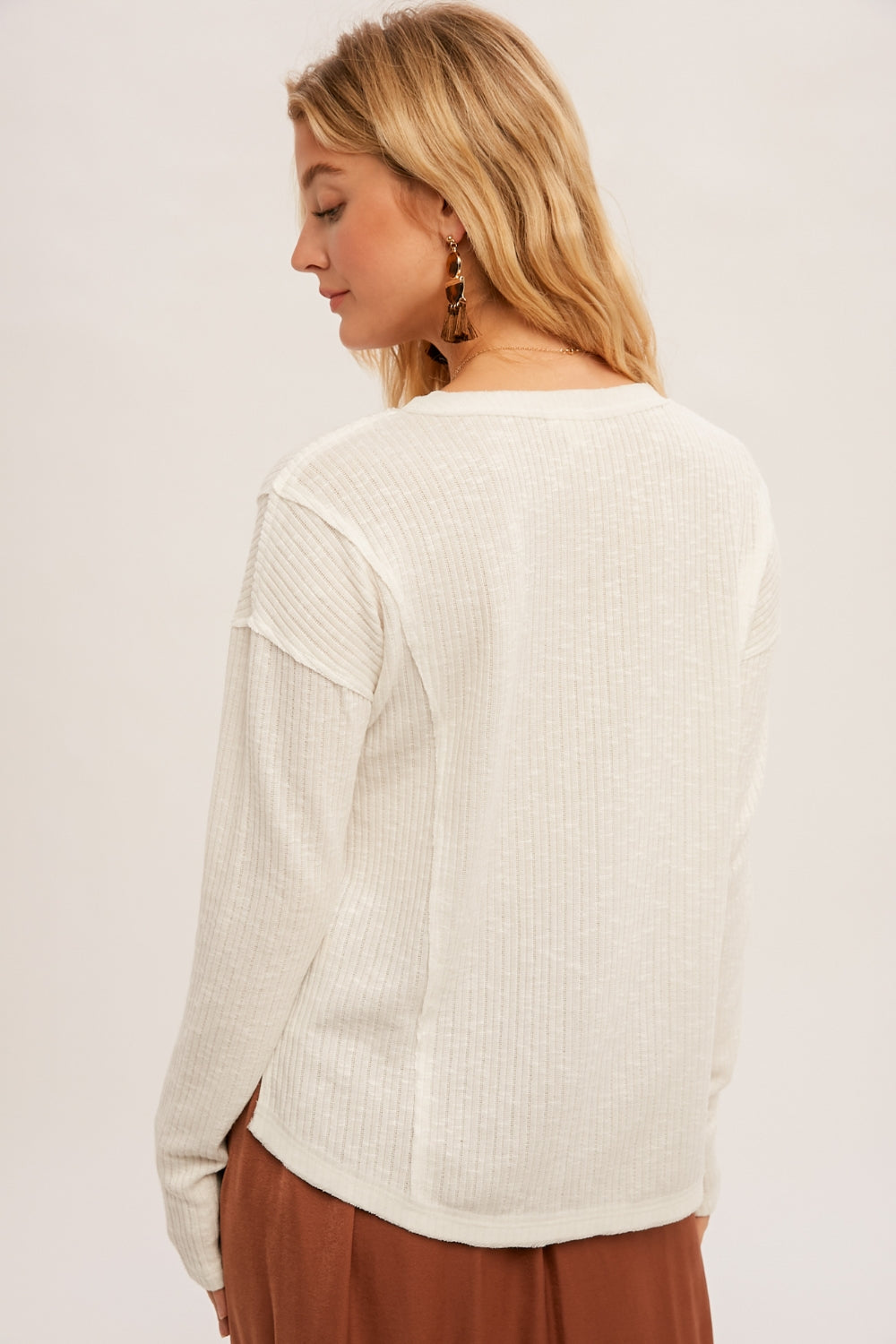 Sigh Of Relief Top - White