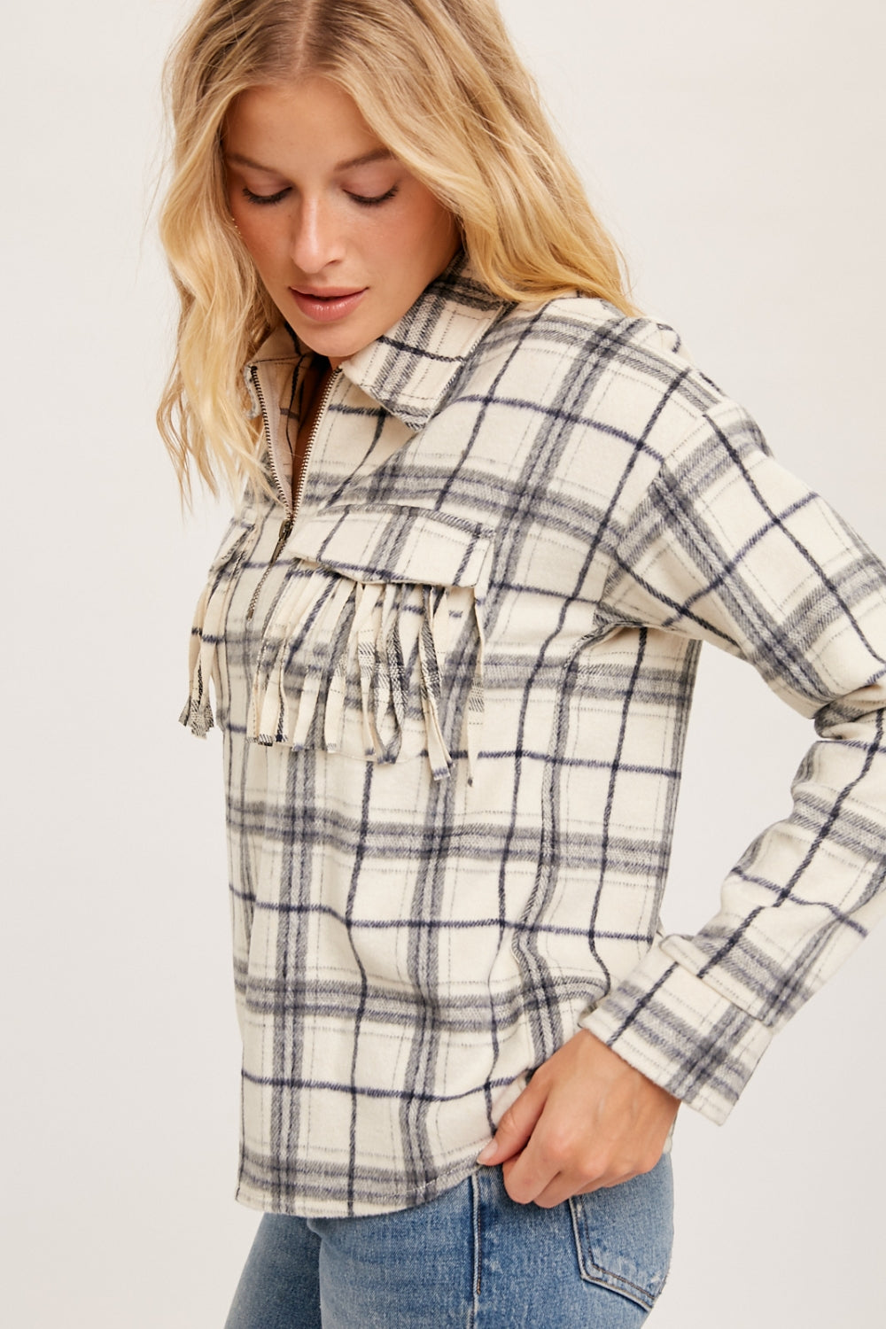 Off The Grid Top - Ivory