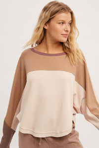 Box Of Tricks Top - Camel/Cream