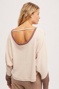 Box Of Tricks Top - Camel/Cream